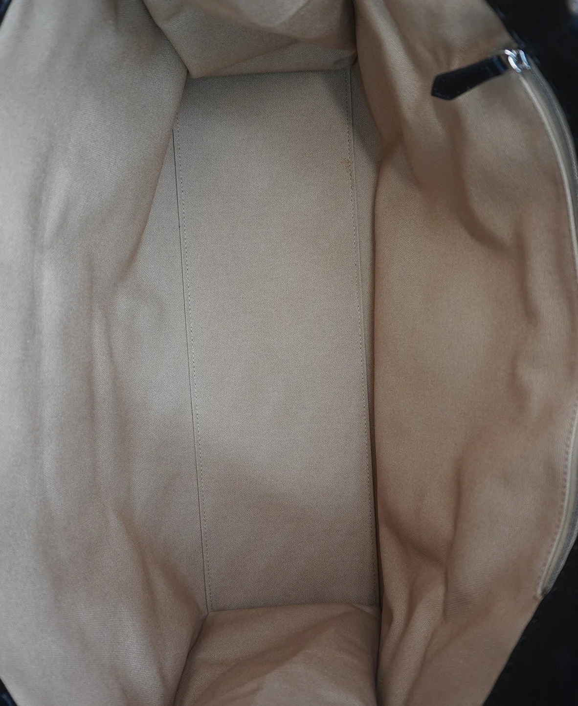 2021 Roma Shopper Tote Cream, Black, Multicolor