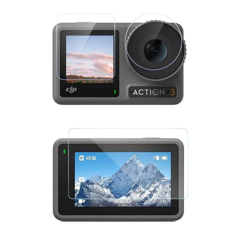 3-in-1 Diamond Explosion Proof Film for Front and Back Screens