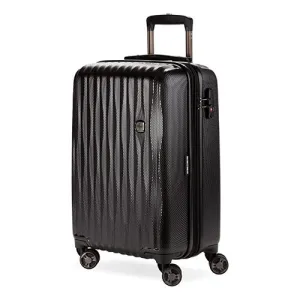 7272 19" USB Energie Expandable Hardside Carry-On Spinner, Black