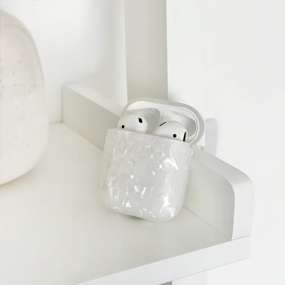 Airpods Case - White Pearl