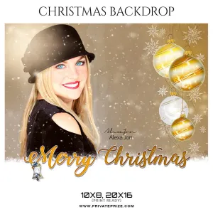 Alexa Jon - Christmas Digital Backdrop