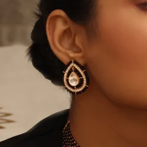 Allure Silver Mangalsutra Earring
