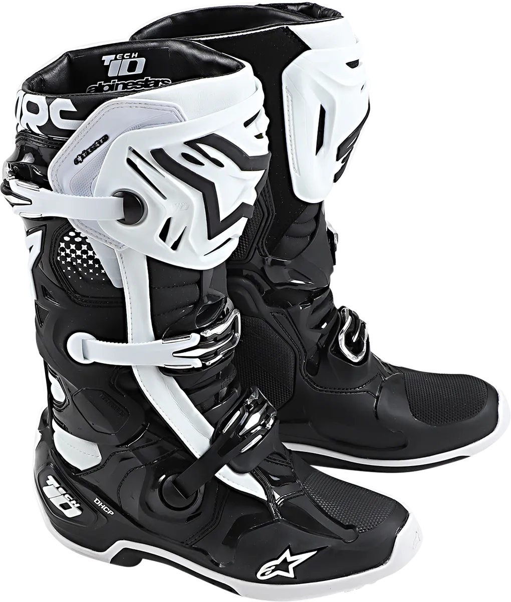 ALPINESTARS Tech 10 Boots - Black/White - US 14 2010020-12-14