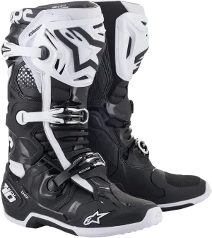 ALPINESTARS Tech 10 Boots - Black/White - US 14 2010020-12-14
