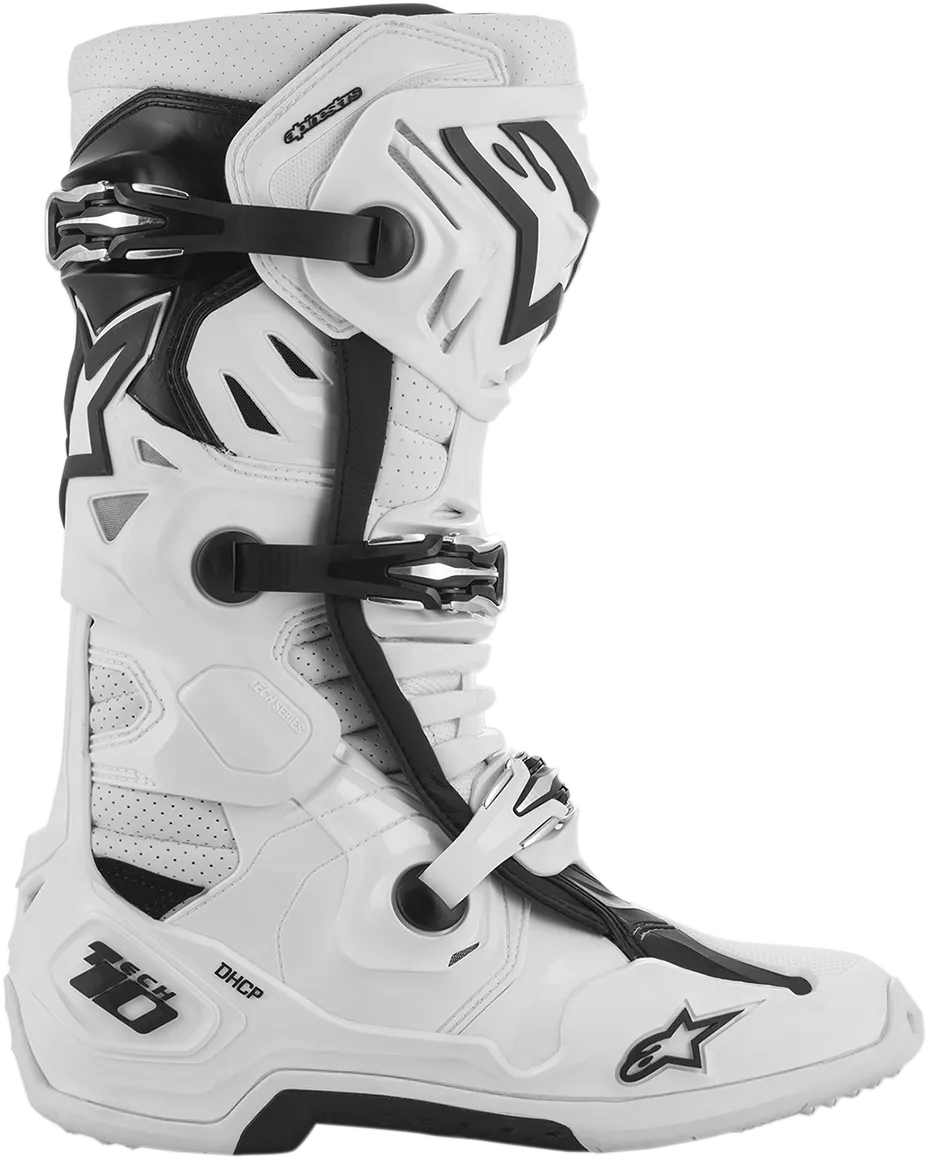 ALPINESTARS Tech 10 Supervented Boots - White - US 11 2010520-20-11