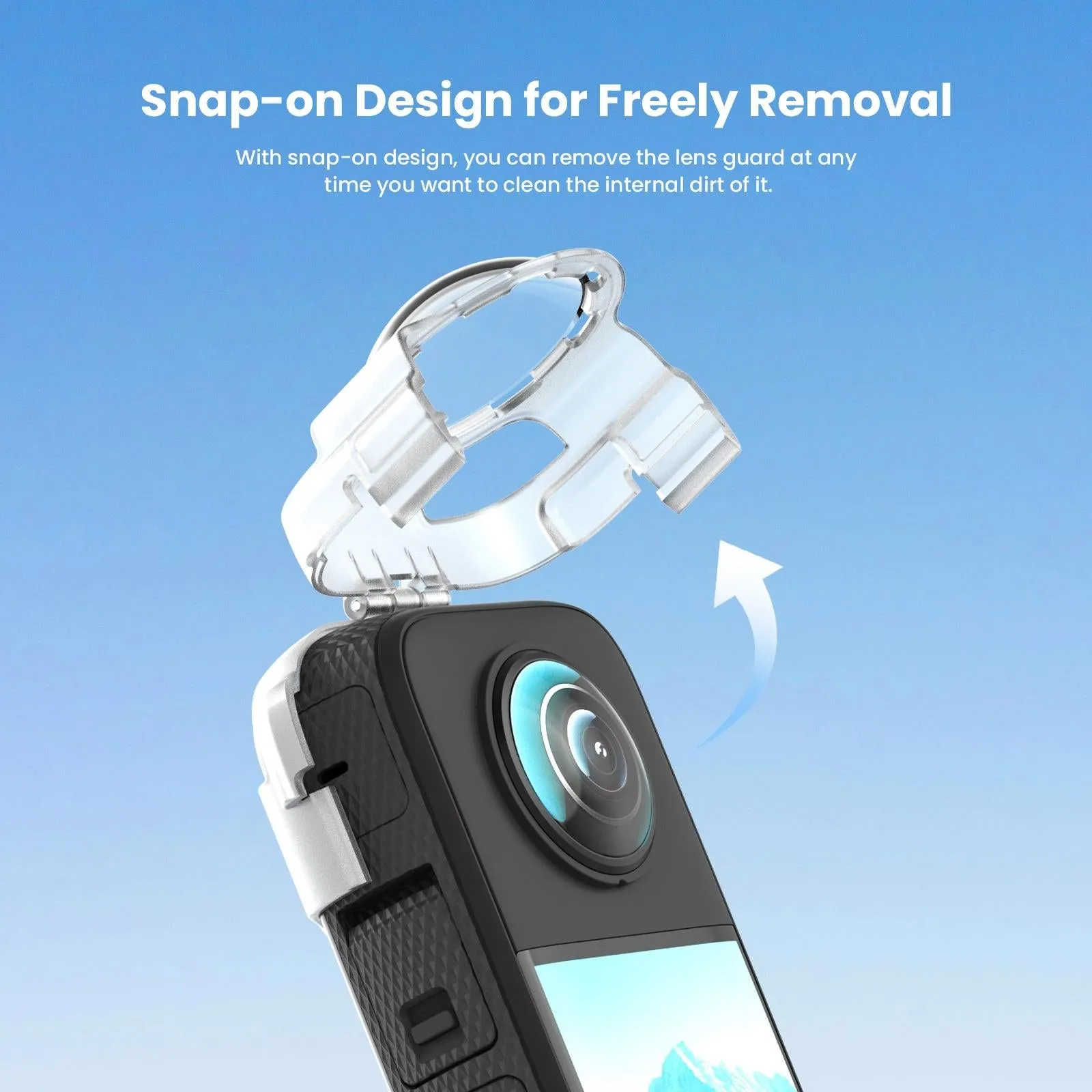 Amagisn Protective Lens Guard for Insta360 X3 Camera