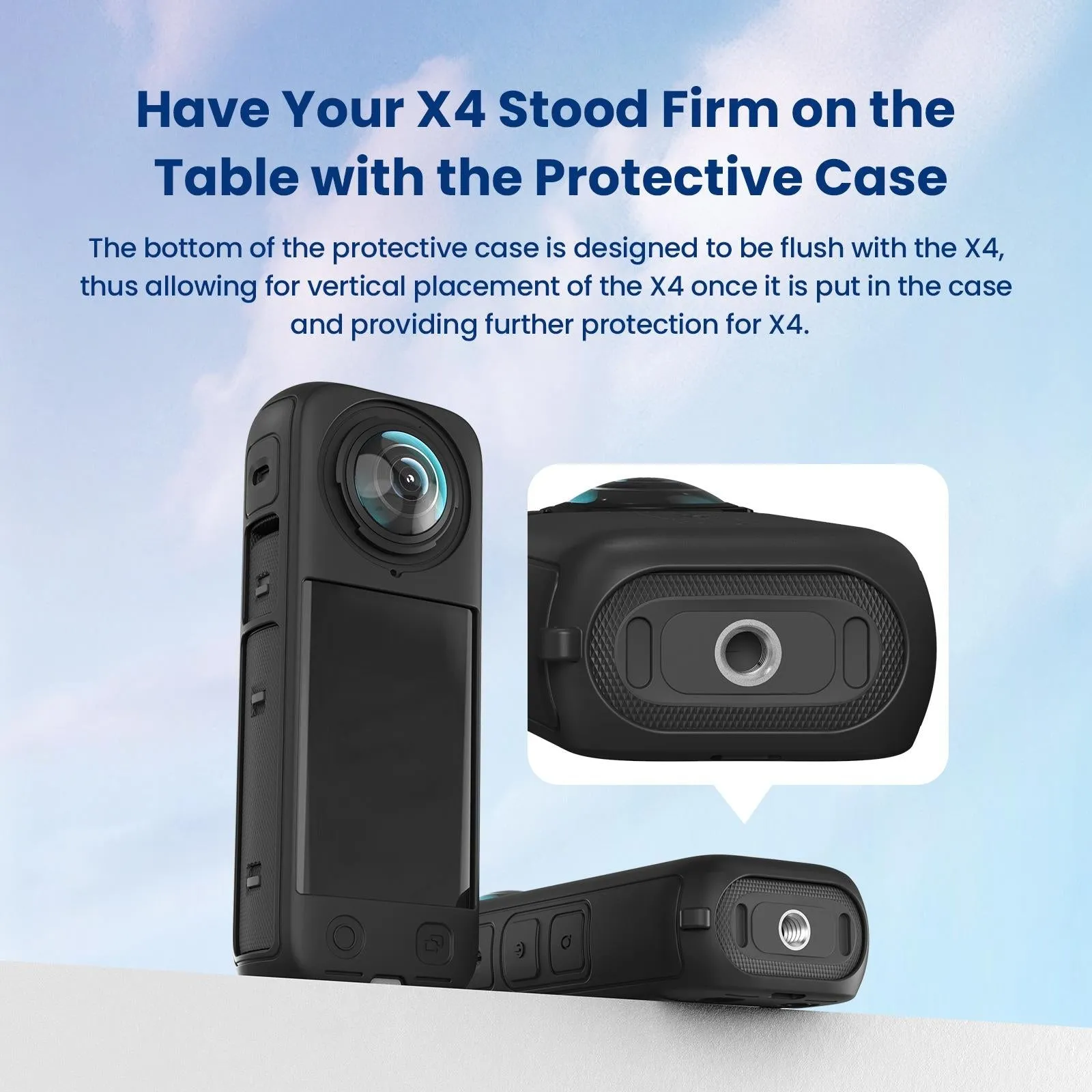 Amagisn Silicone Protective Cover for Insta360 X4