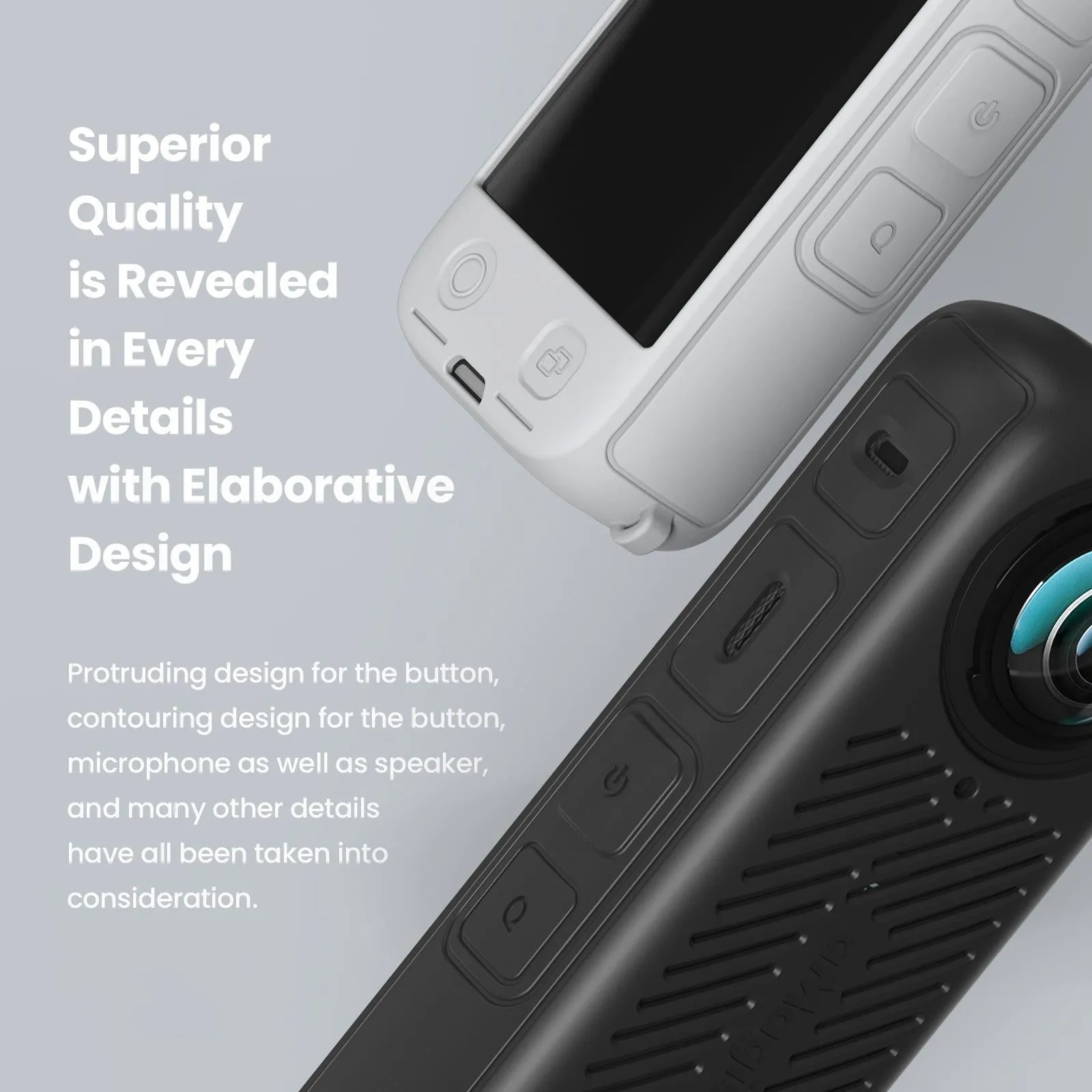 Amagisn Silicone Protective Cover for Insta360 X4