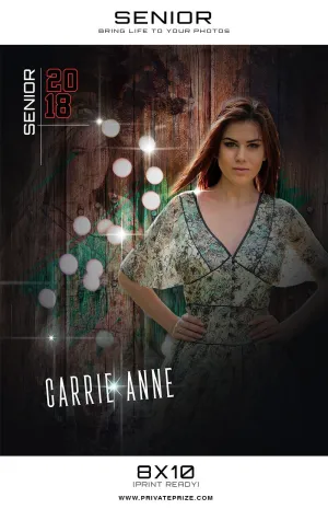 Anne -Senior Enliven Effects Photoshop Template