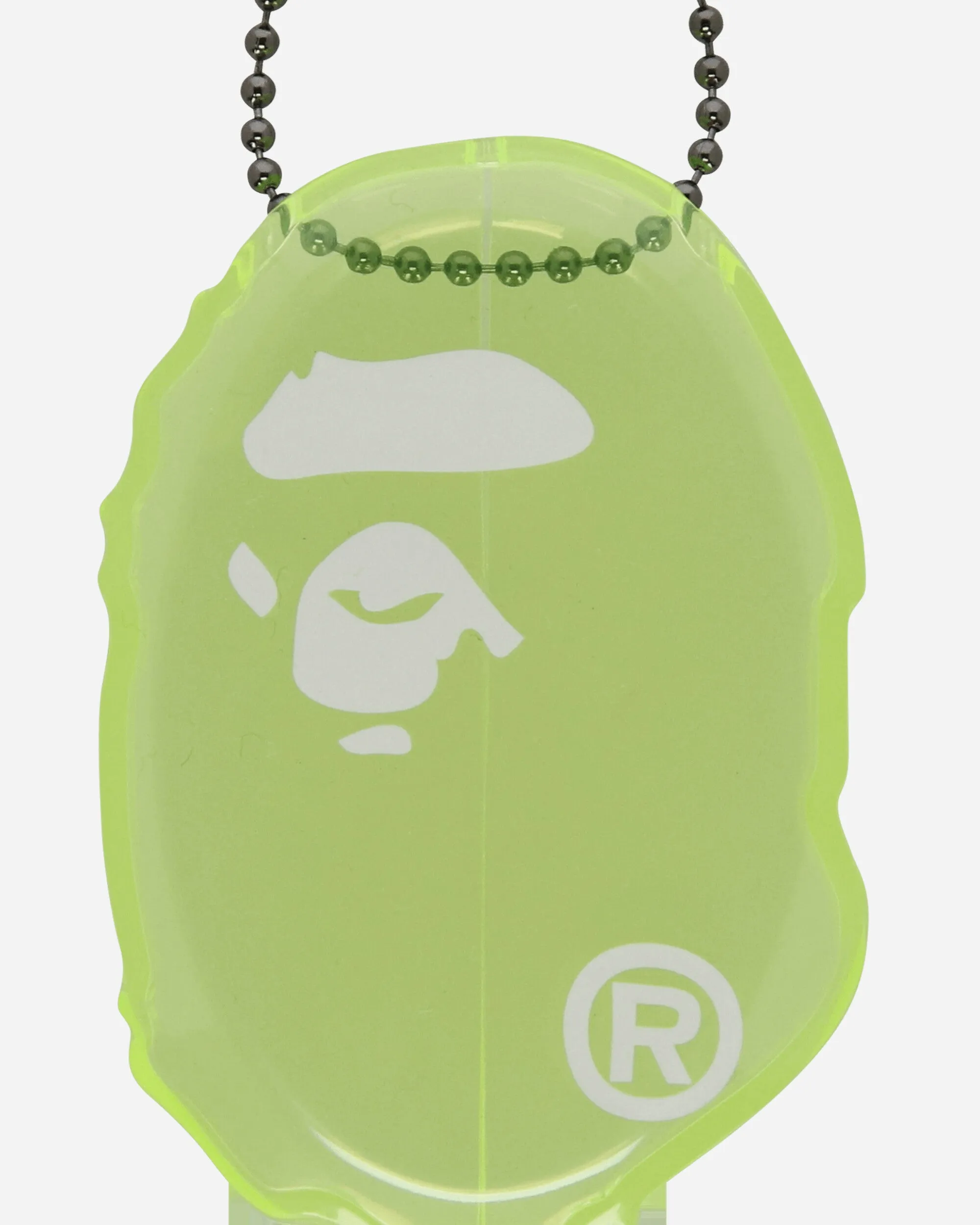 Ape Head Lame Coin Case Yellow