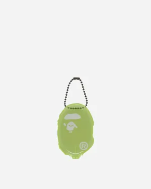 Ape Head Lame Coin Case Yellow
