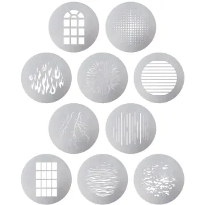 Aputure Spotlight Max 10 Piece Gobo Kit (Size A)