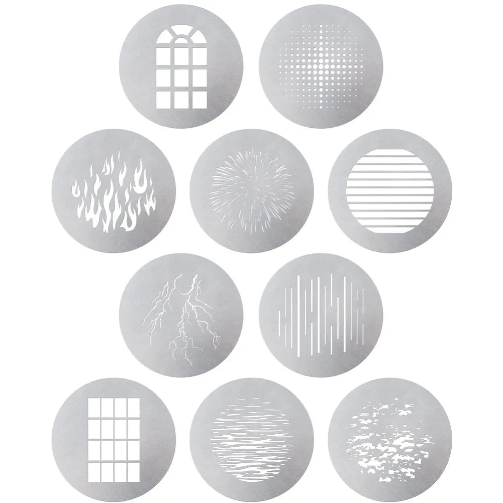 Aputure Spotlight Max 10 Piece Gobo Kit (Size A)