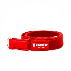 Artisan & Artist ACAM111RED Narrow Cloth Camera Strap (Red)