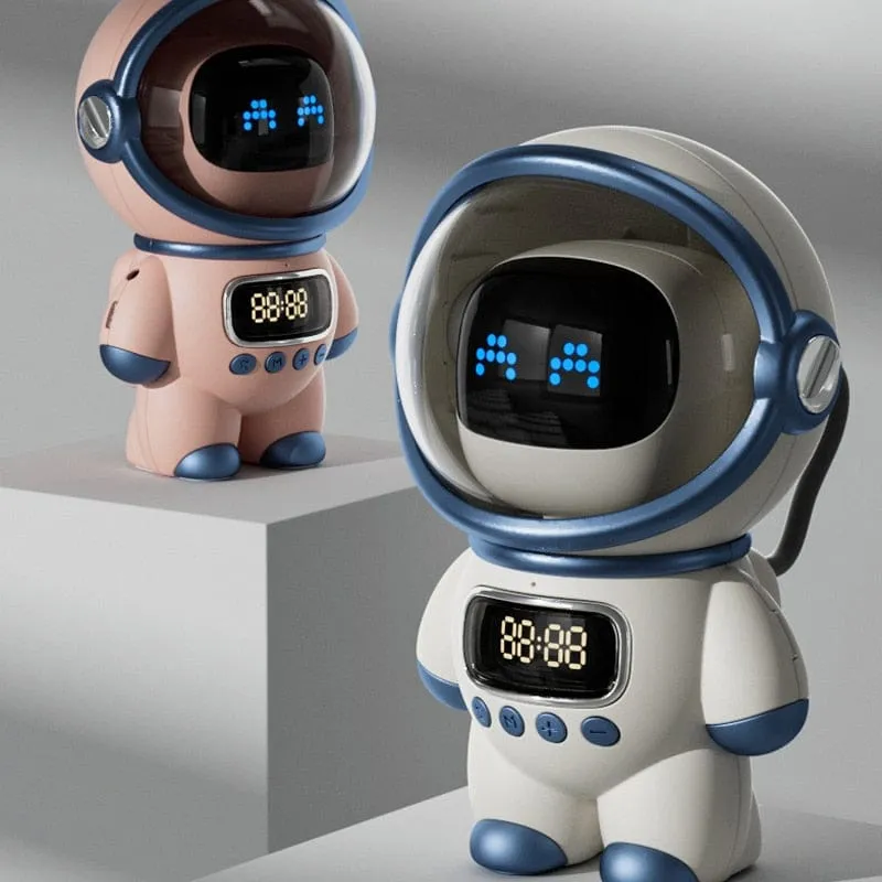 AstroTune: AI Smart Clock & Bluetooth Speaker Combo - Elevate Your Mornings!