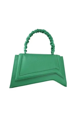 ASYA GREEN TOP HANDLE BAG