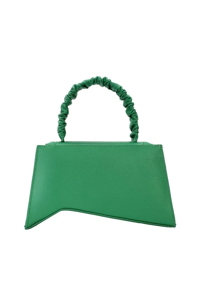 ASYA GREEN TOP HANDLE BAG