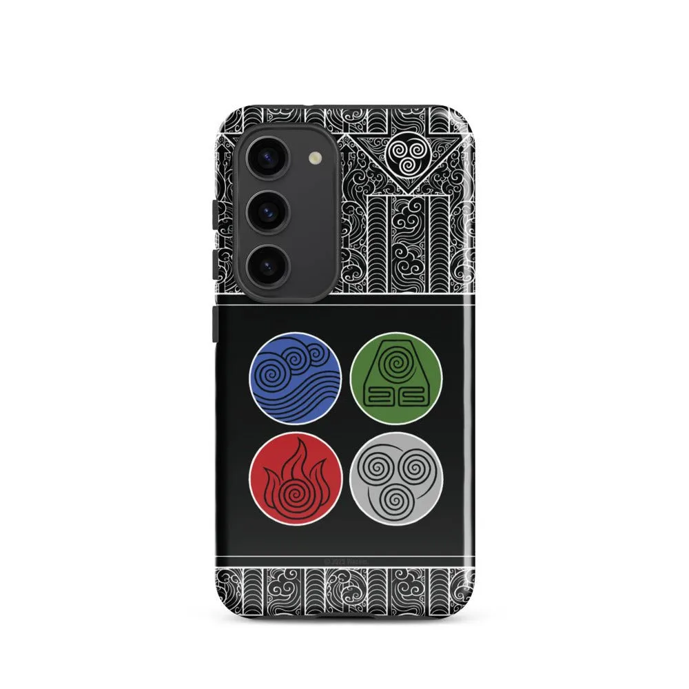 Avatar: The Last Airbender Water Earth Fire Air Samsung Case