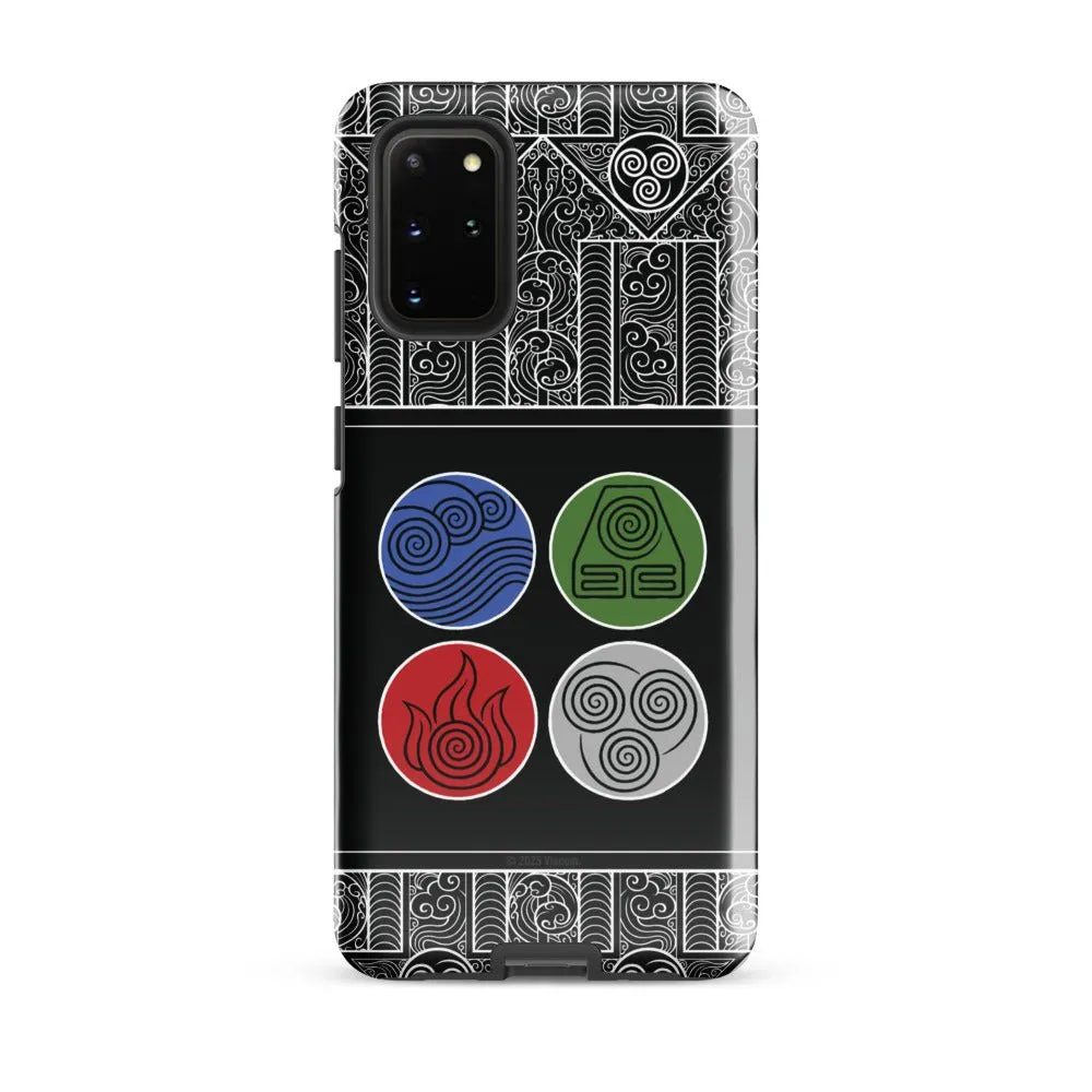 Avatar: The Last Airbender Water Earth Fire Air Samsung Case