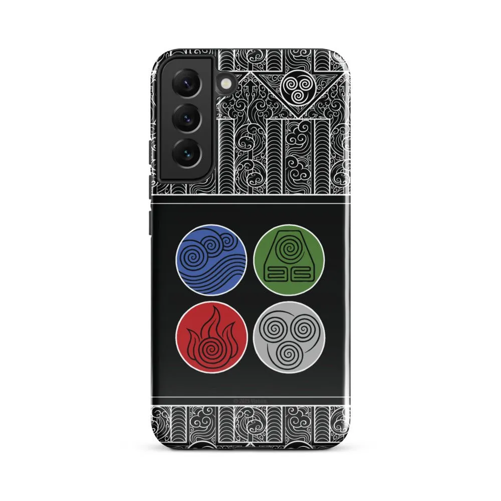 Avatar: The Last Airbender Water Earth Fire Air Samsung Case