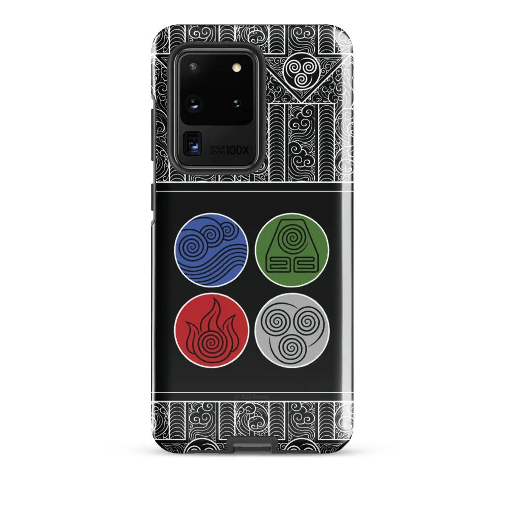 Avatar: The Last Airbender Water Earth Fire Air Samsung Case
