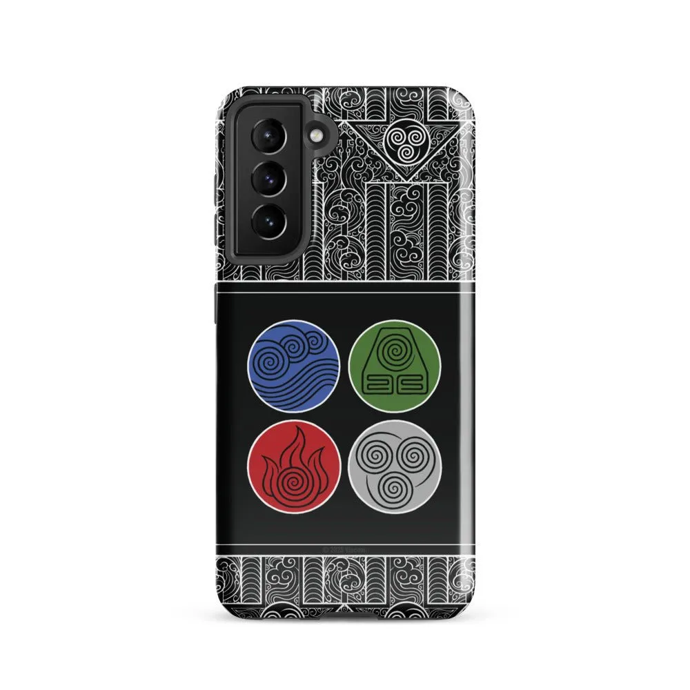 Avatar: The Last Airbender Water Earth Fire Air Samsung Case