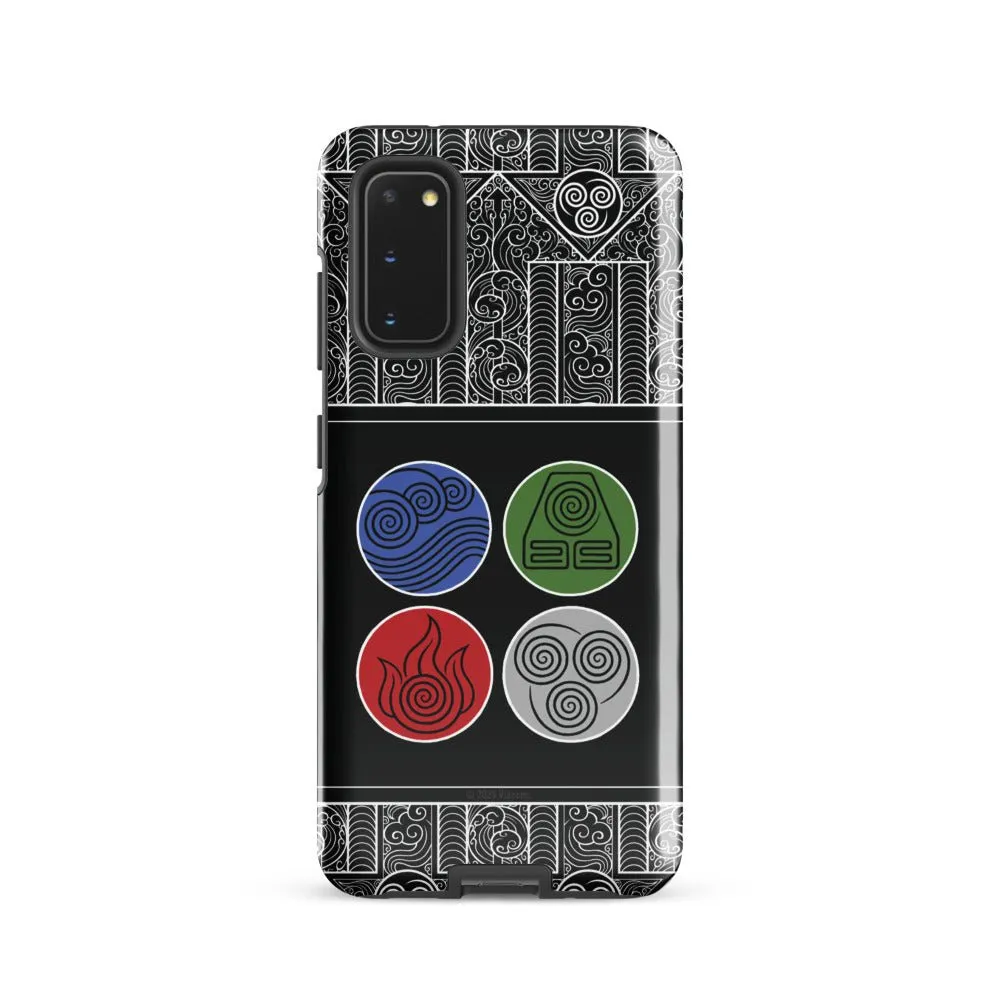 Avatar: The Last Airbender Water Earth Fire Air Samsung Case