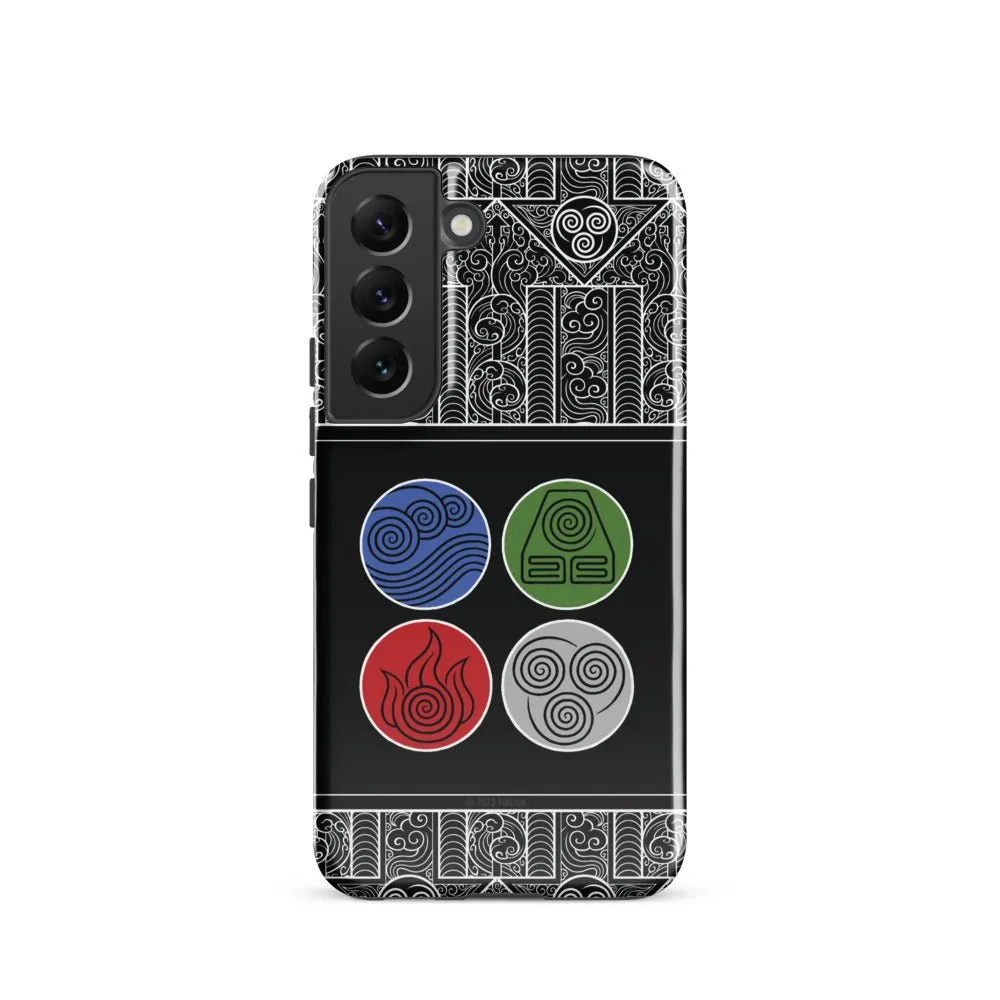 Avatar: The Last Airbender Water Earth Fire Air Samsung Case