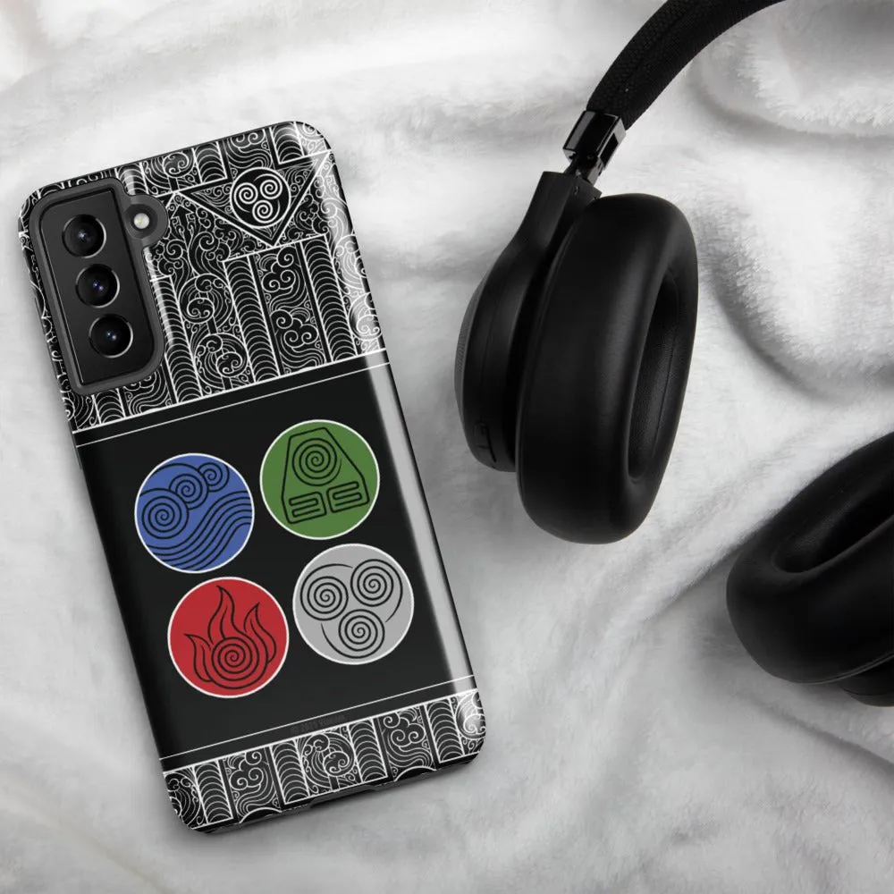 Avatar: The Last Airbender Water Earth Fire Air Samsung Case