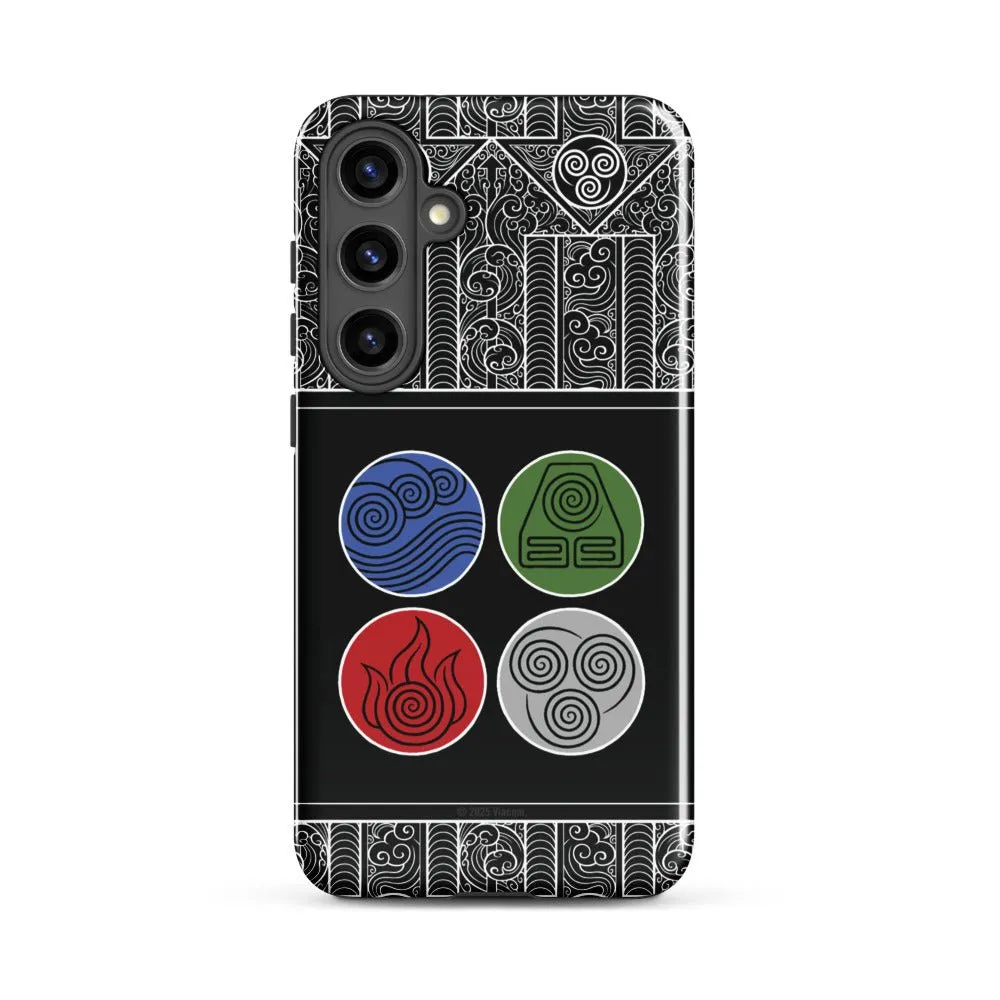 Avatar: The Last Airbender Water Earth Fire Air Samsung Case