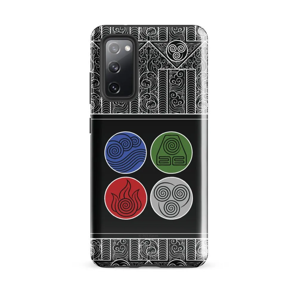 Avatar: The Last Airbender Water Earth Fire Air Samsung Case