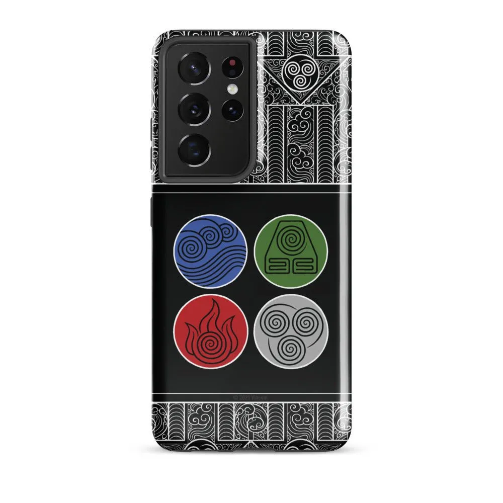 Avatar: The Last Airbender Water Earth Fire Air Samsung Case