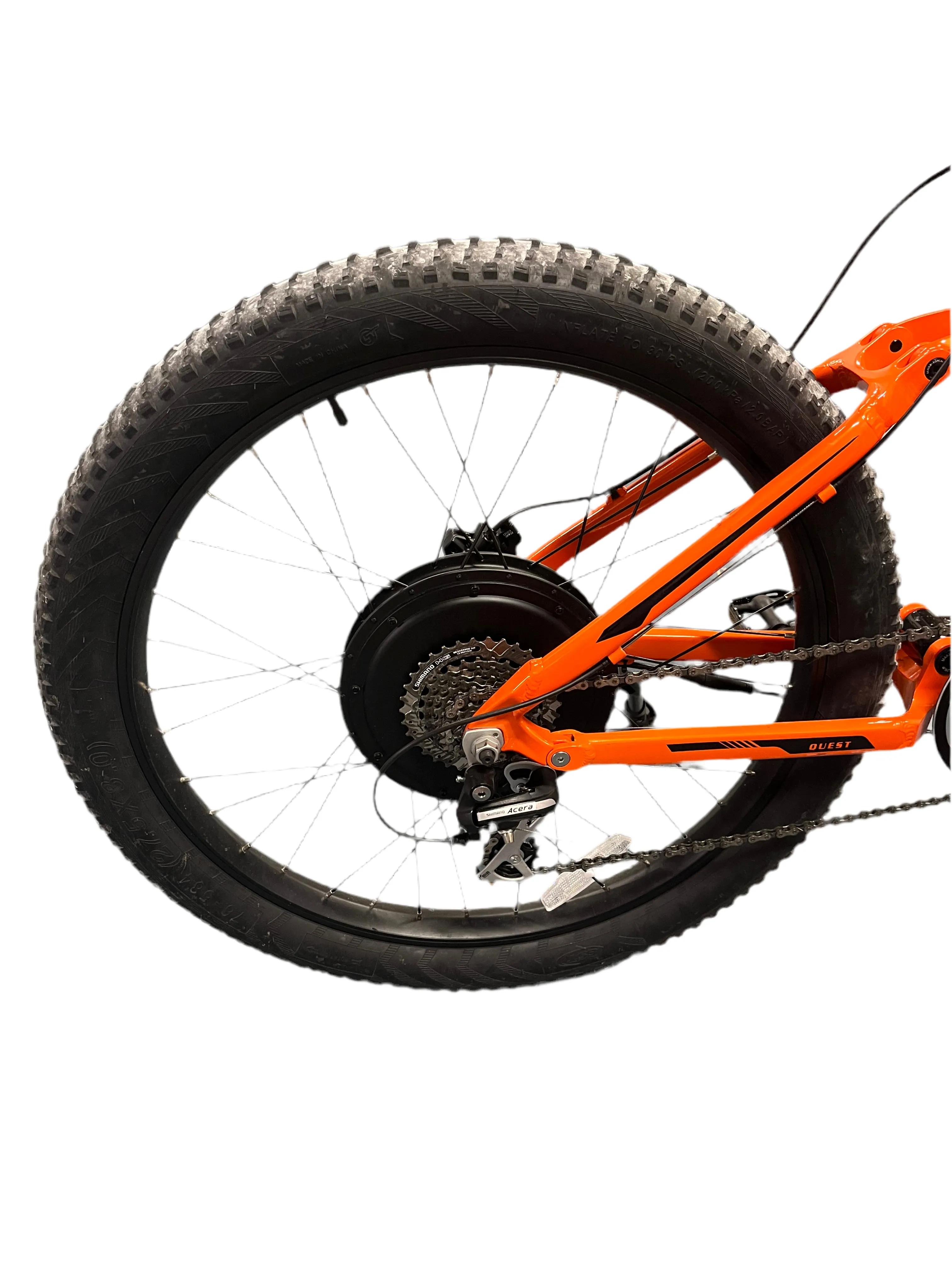 Bintelli Quest Pro Orange Electric Bike (eBike) - Local Pickup