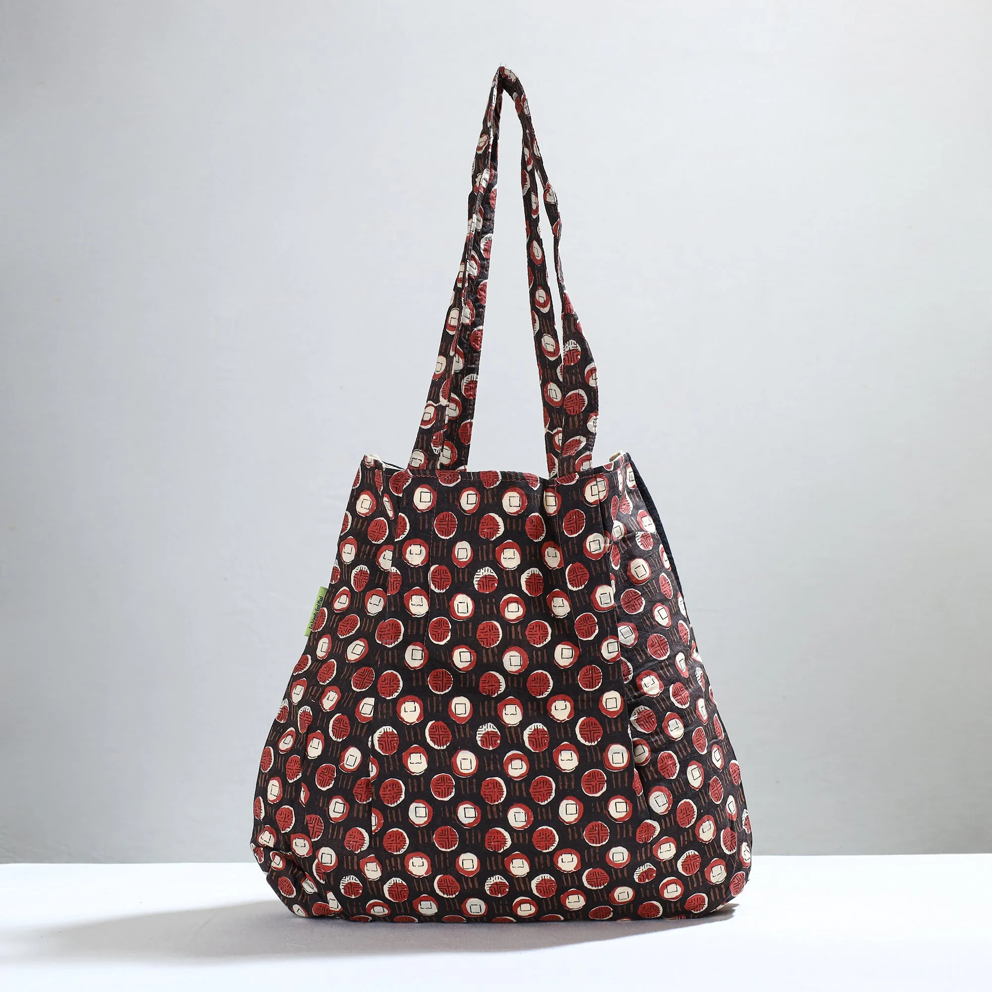Black - Jugaad Patchwork Handmade Shoulder Bag 64