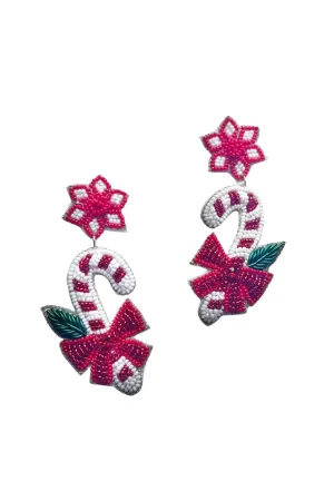 CANDY CANE EARRINGS-EA0237