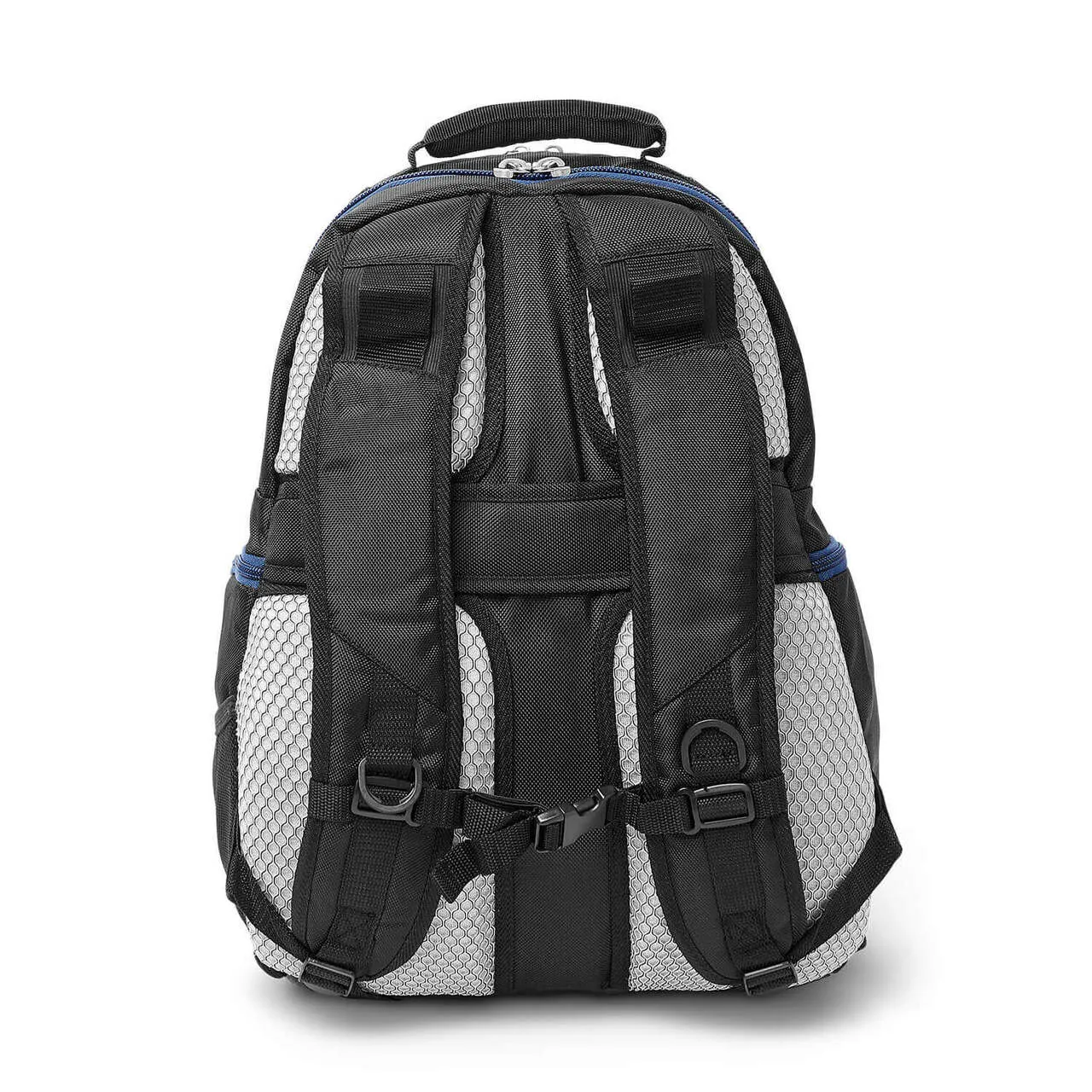 Chicago Cubs 2 Piece Premium Colored Trim Backpack and Luggage Set