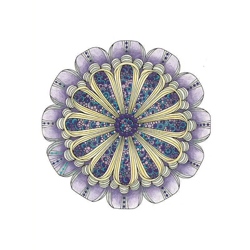Coloring Book - Creative Coloring Mandalas