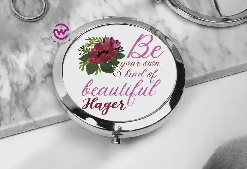 Compact Mirror - Floral