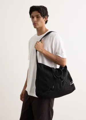 Cotton Nylon Patchwork Washed Tote