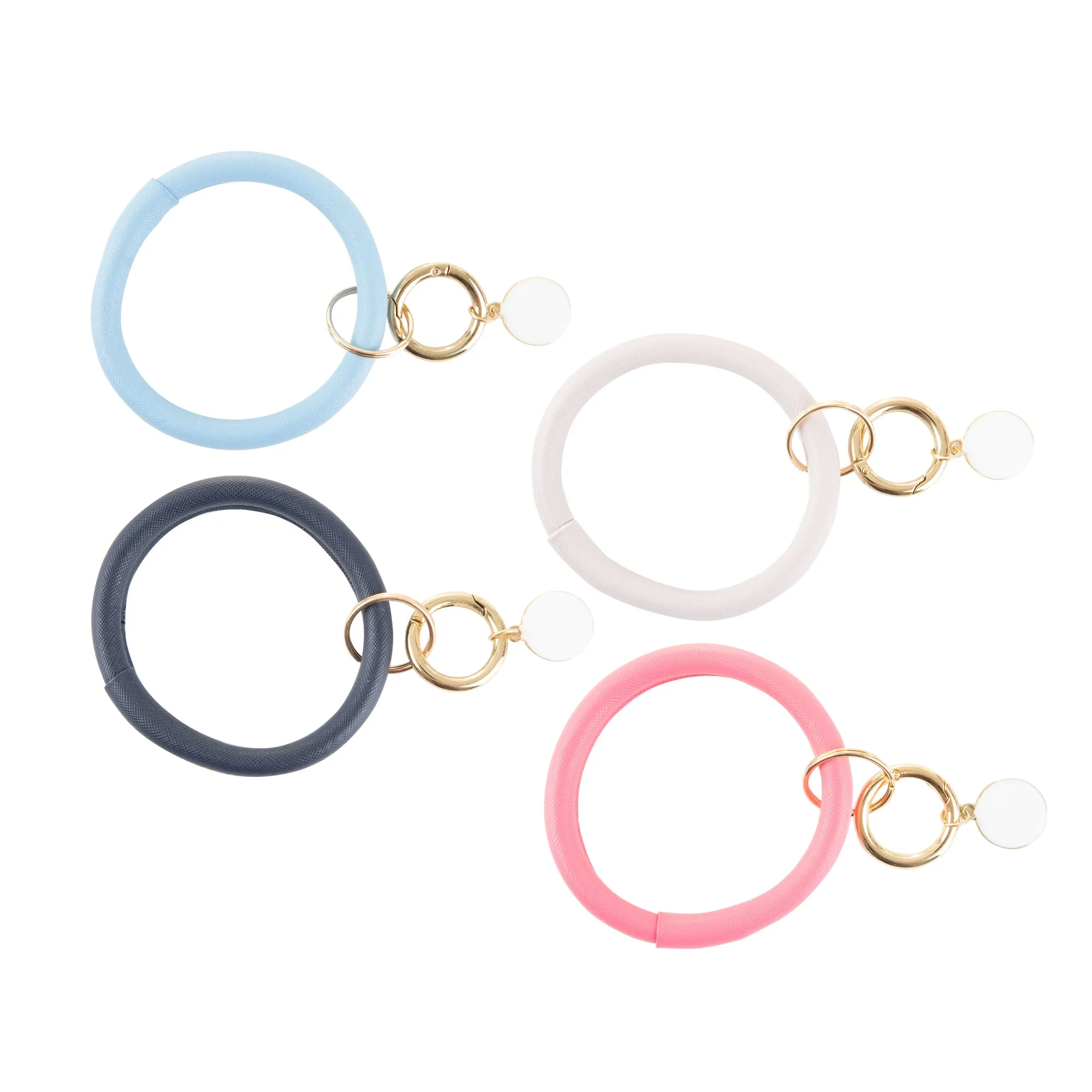 Crosshatch Keyring