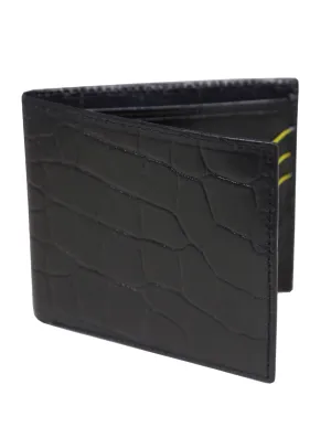 DCLIC Portofino Bi-Fold Wallet - Black-Yellow