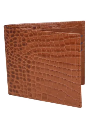 DCLIC Portofino Bi-Fold Wallet - Tan-Navy