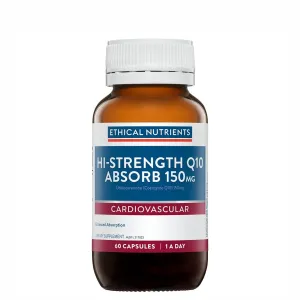 Ethical Nutrients Hi-Strength Q10 Absorb 150mg