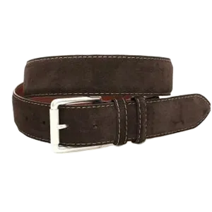 European Sueded Calfskin Belt