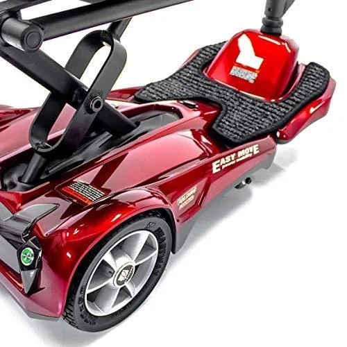EV Rider Transport AF  Automatic Folding Scooter Burgundy Red Open Box