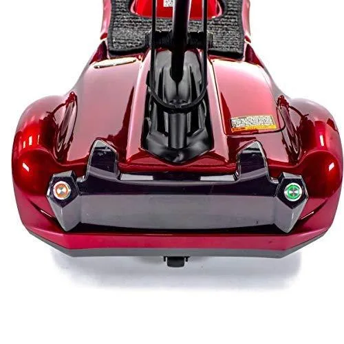 EV Rider Transport AF  Automatic Folding Scooter Burgundy Red Open Box