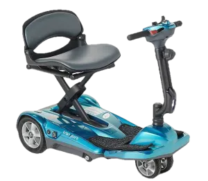 EV Rider Transport M Easy Move Scooter Lithium Folding Scooter Blue Open Box