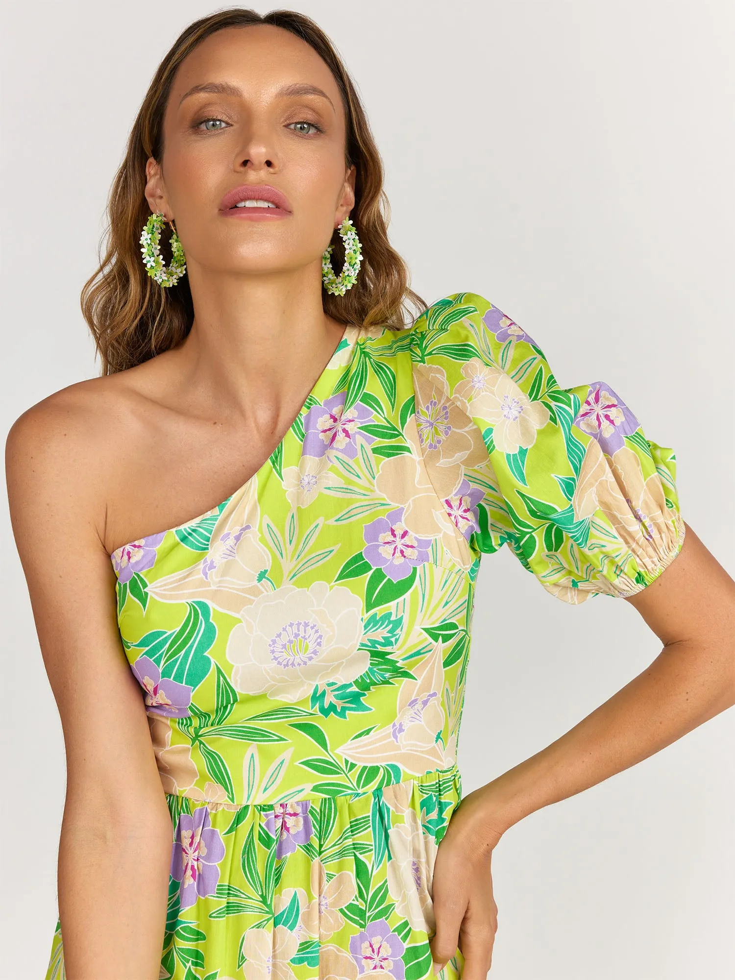 Flying Tomato One Shoulder Floral Maxi Dress - Brands We Love