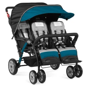 Foundations® Compass™ Quad 4-Passenger Stroller