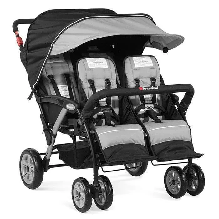 Foundations® Compass™ Quad 4-Passenger Stroller